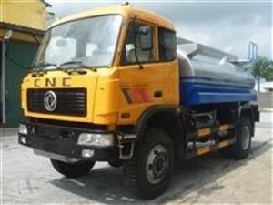 Xe téc chở nhiên liệu 8 khối 2 cầu dongfeng